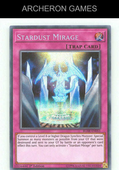 Stardust Mirage SEC YUGIOH Card