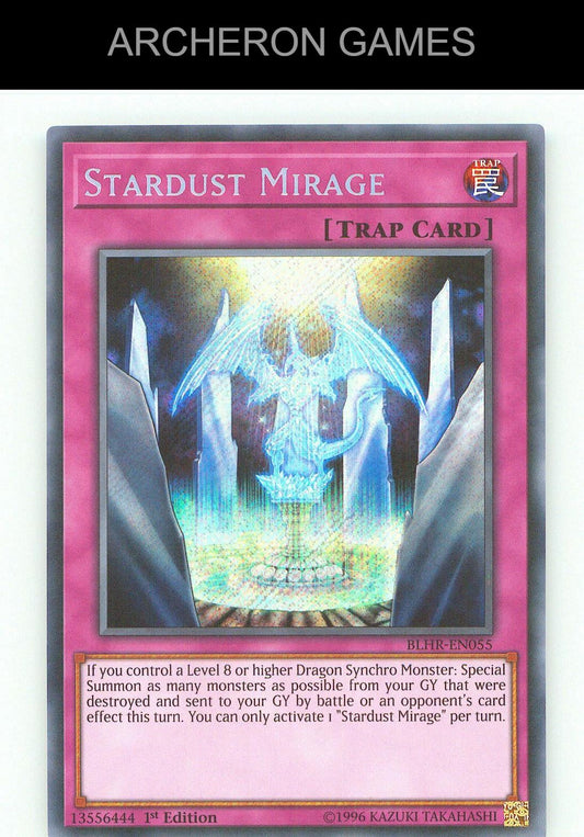 Stardust Mirage SEC YUGIOH Card