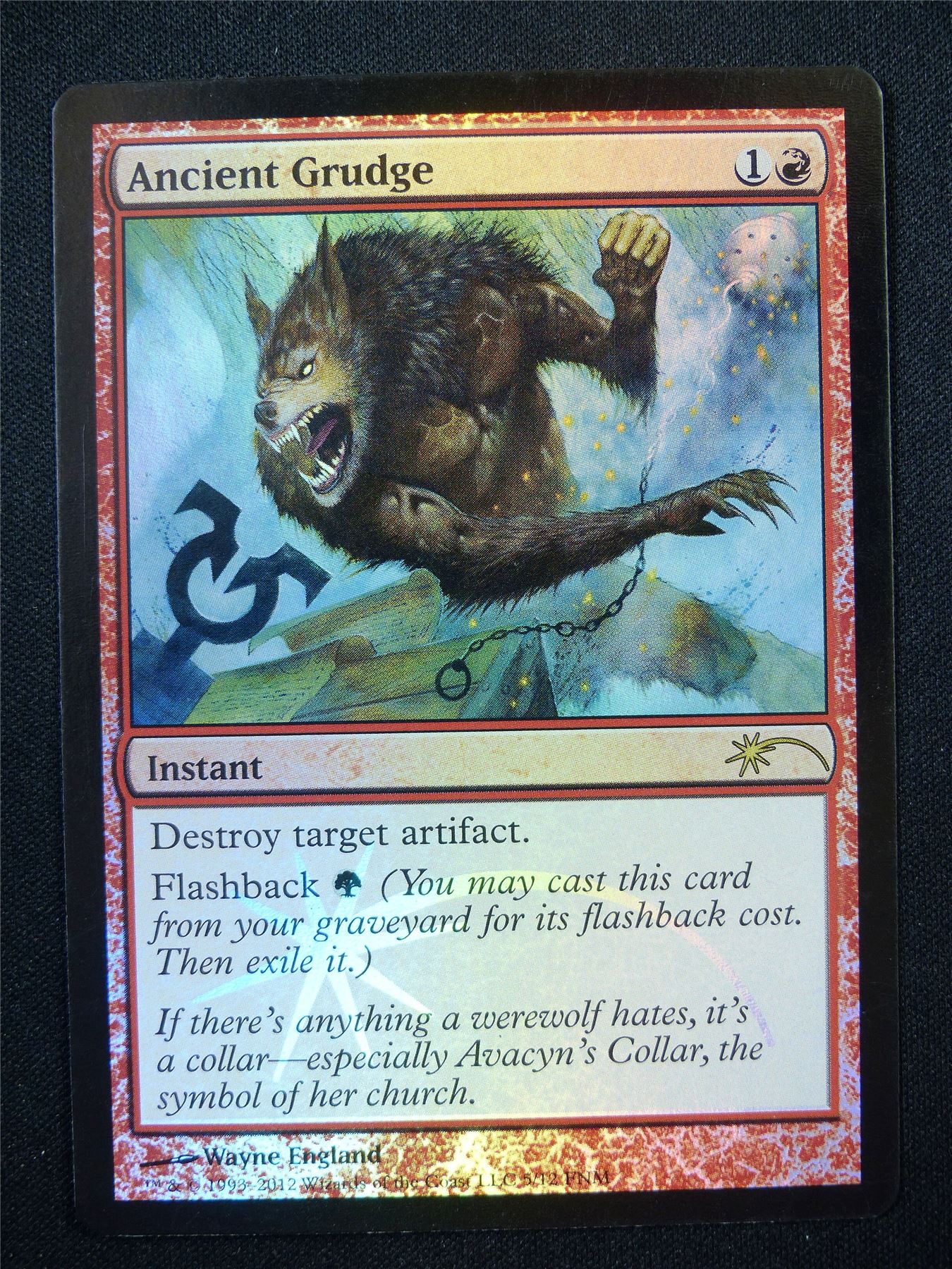 Ancitent Grudge Foil - Mtg Card #FB