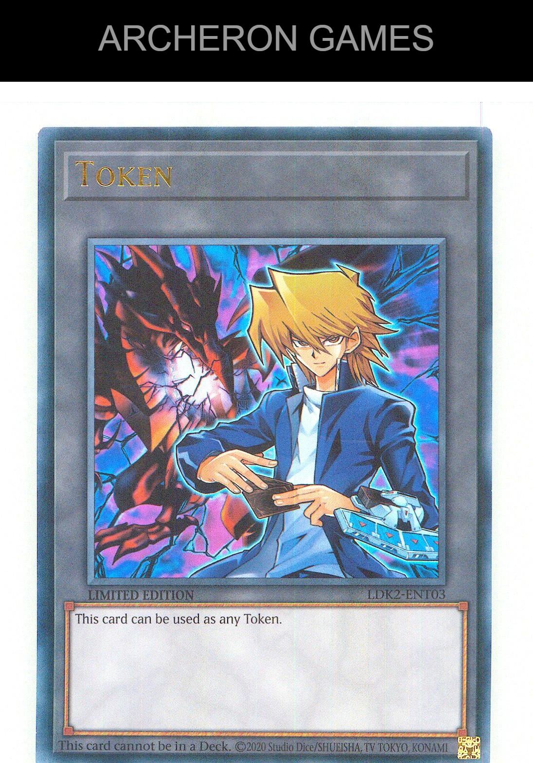 Token: Joey Ultra Rare YUGIOH Card Limited