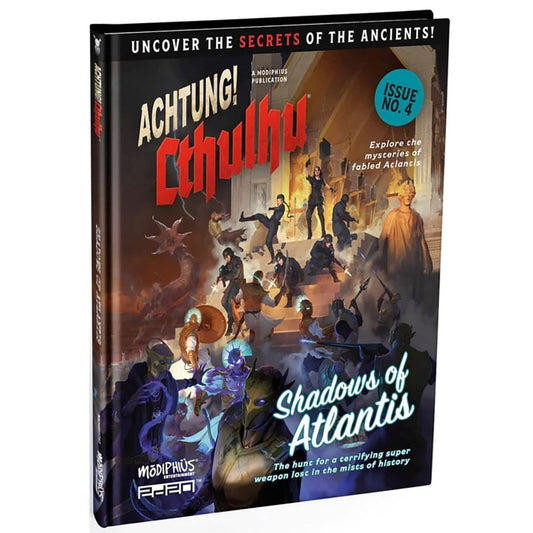 Achtung! Cthulhu: Shadows of Atlantis - Roleplay - Hardback book