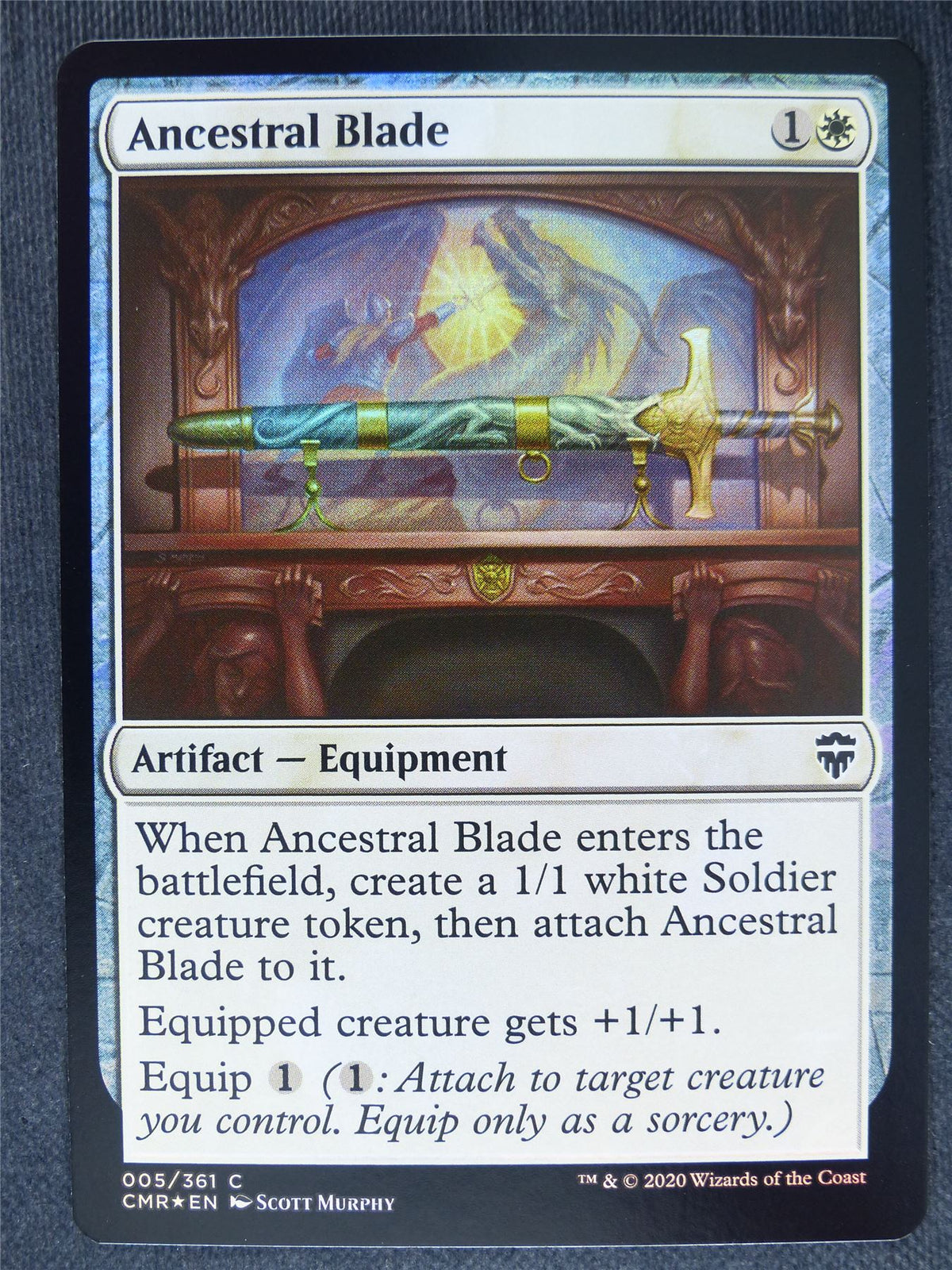 Ancestral Blade Foil Mint - Mtg Magic Cards #4F