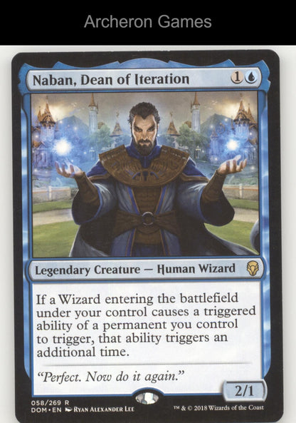 Naban, Dean of Iteration 58 R MTG Card Dominaria