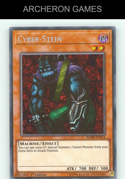 Cyber-Stein SEC YUGIOH Card