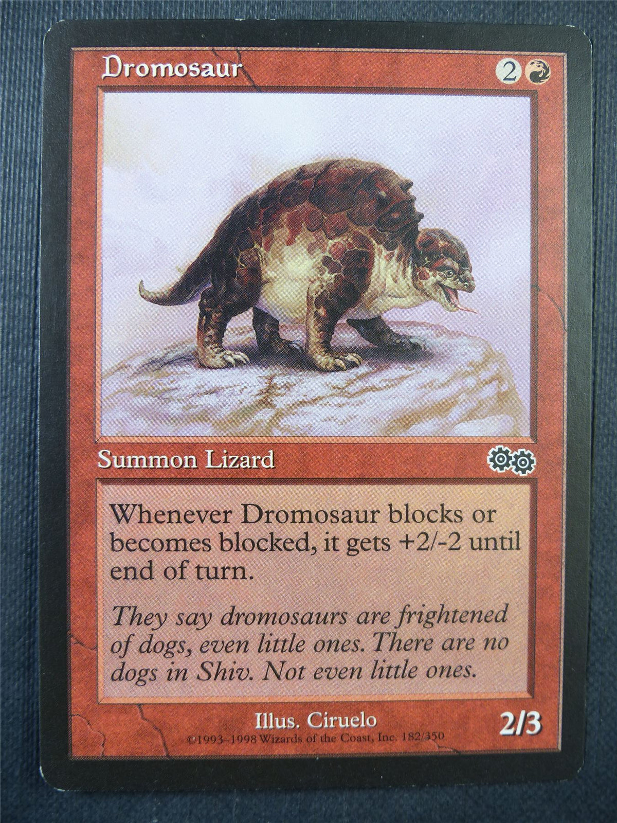 Dromosaur - Urza's Saga - Mtg Card #73O