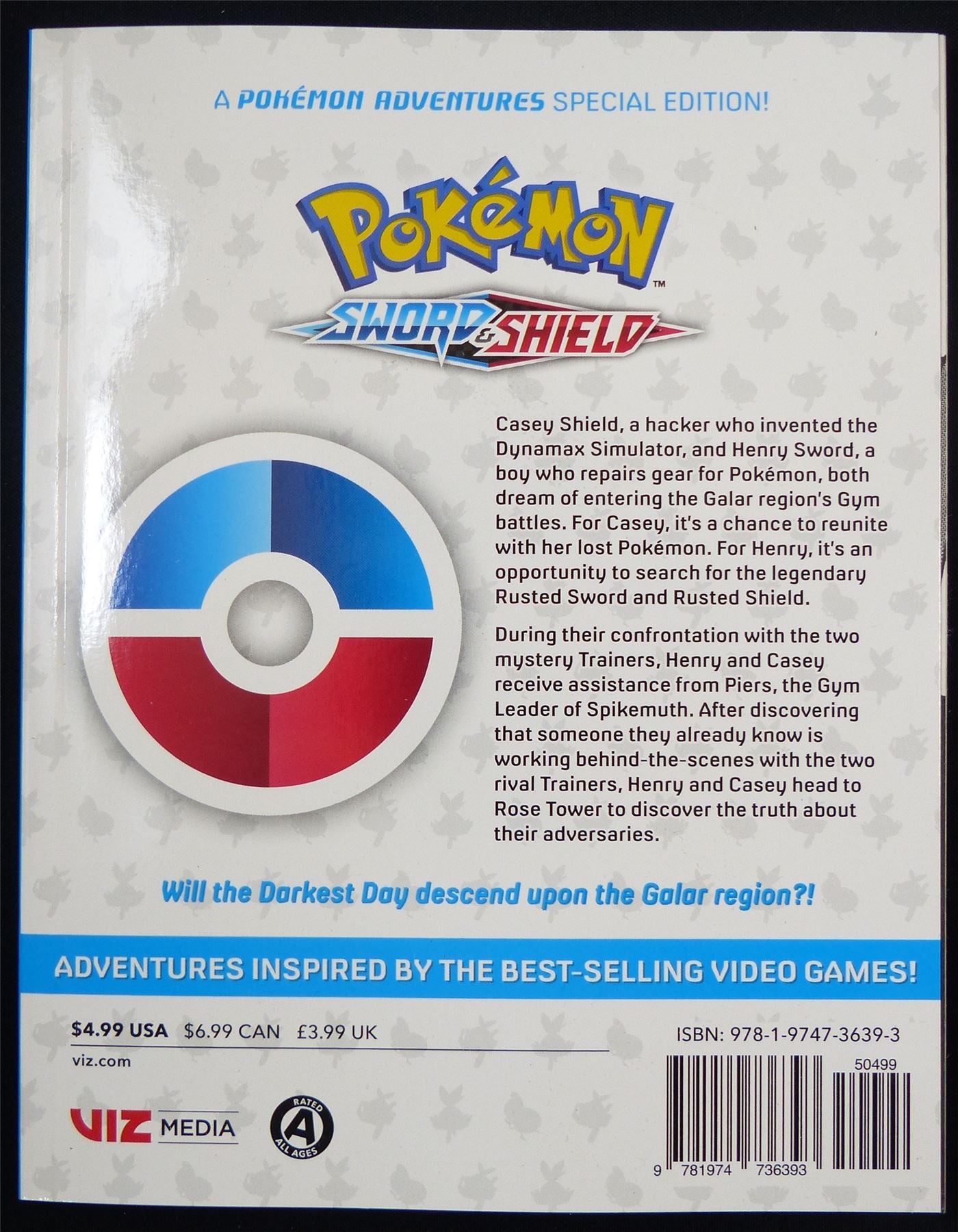 POKEMON Sword & Shield Volume 8 - Viz Media Manga #29G