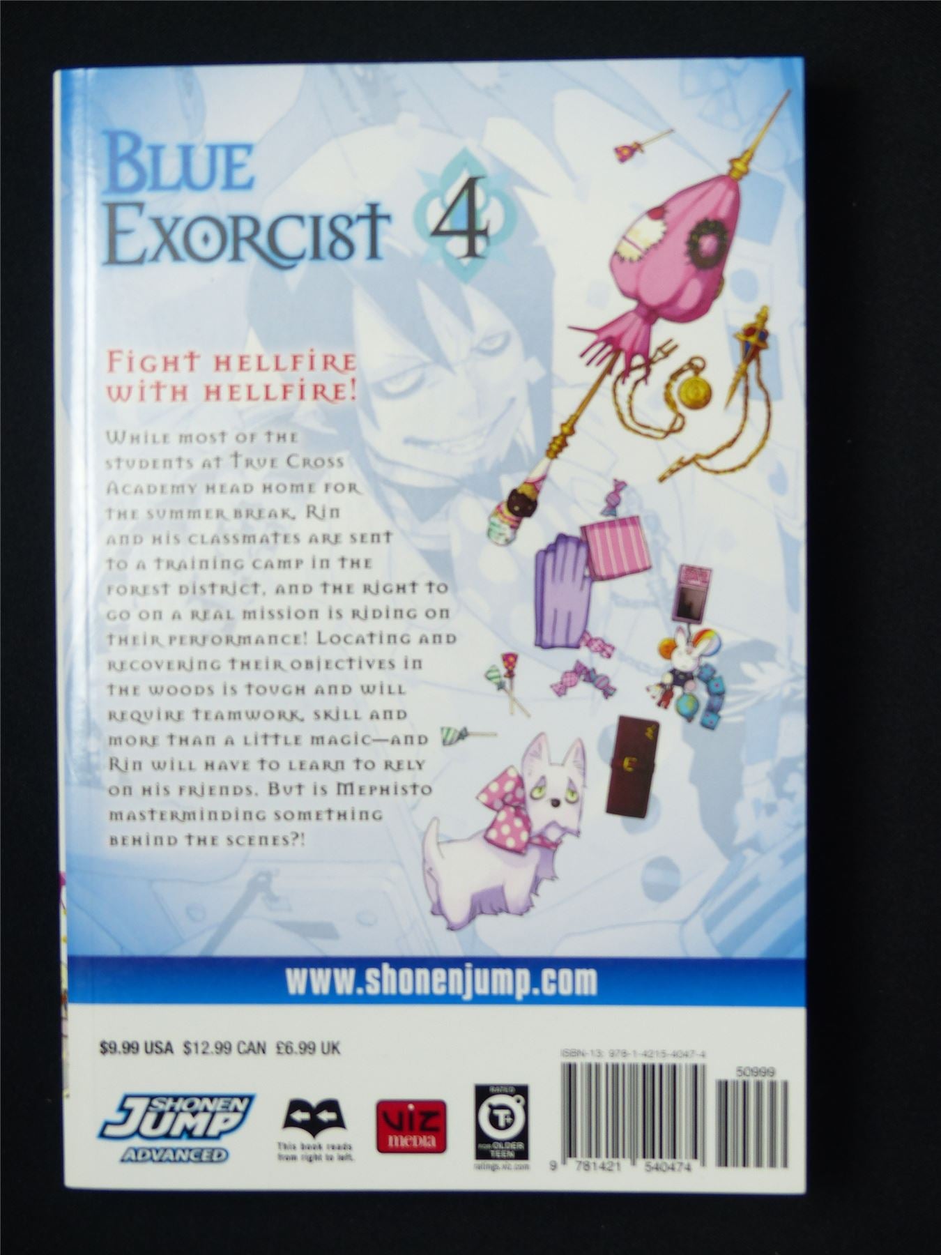 Blue Exorcist volume 4 - Viz Media Manga #6D4