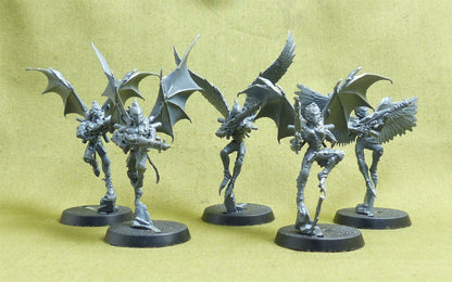Scourges Squad of 5 - Drukhari - Warhammer 40K #4W1