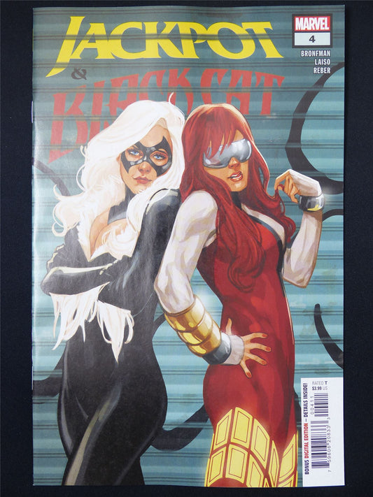 JACKPOT & Black Cat #4 - Aug 2024 Marvel Comic #2MR