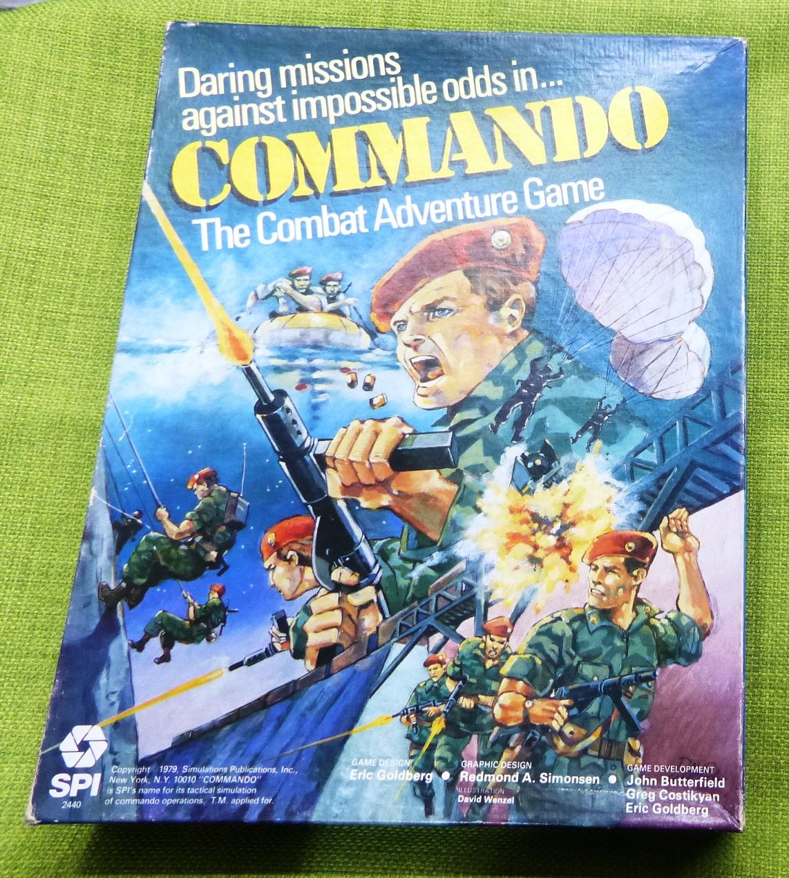 Commando - The Combat Adventure Game SPI 2440 #6H