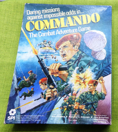 Commando - The Combat Adventure Game SPI 2440 #6H