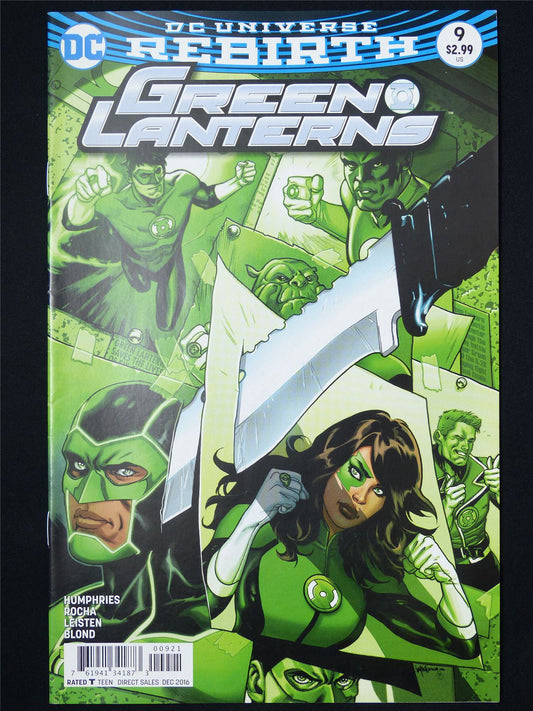 GREEN Lanterns #9 Rebirth - DC Comic #1E8