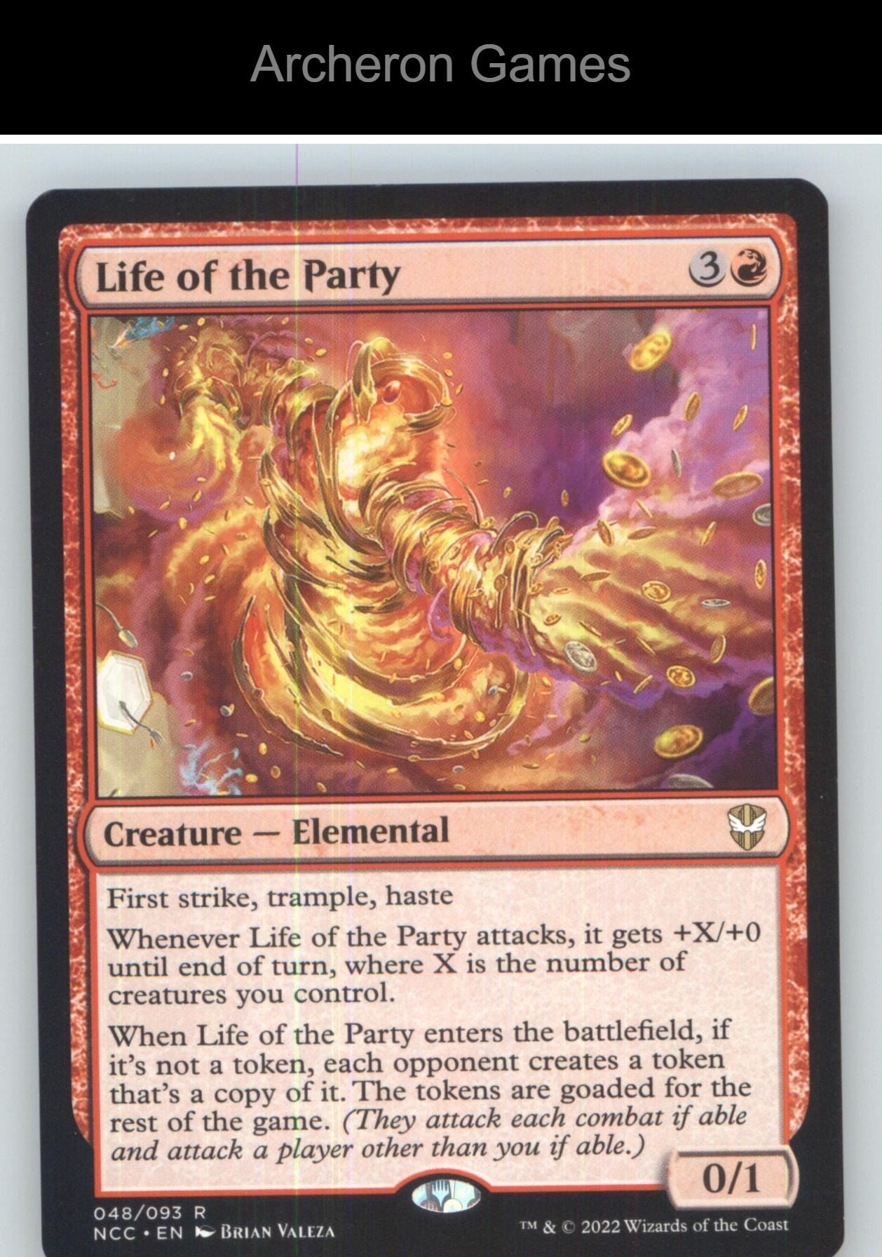 Life of the Party NCC 48 R MTG Card NM/EX+