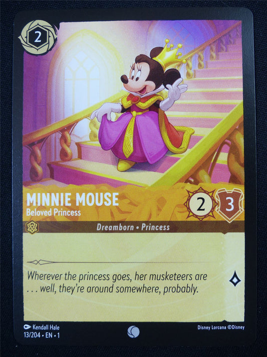Minnie Mouse Bleoved Princess 13/204 - Lorcana Card #4SN