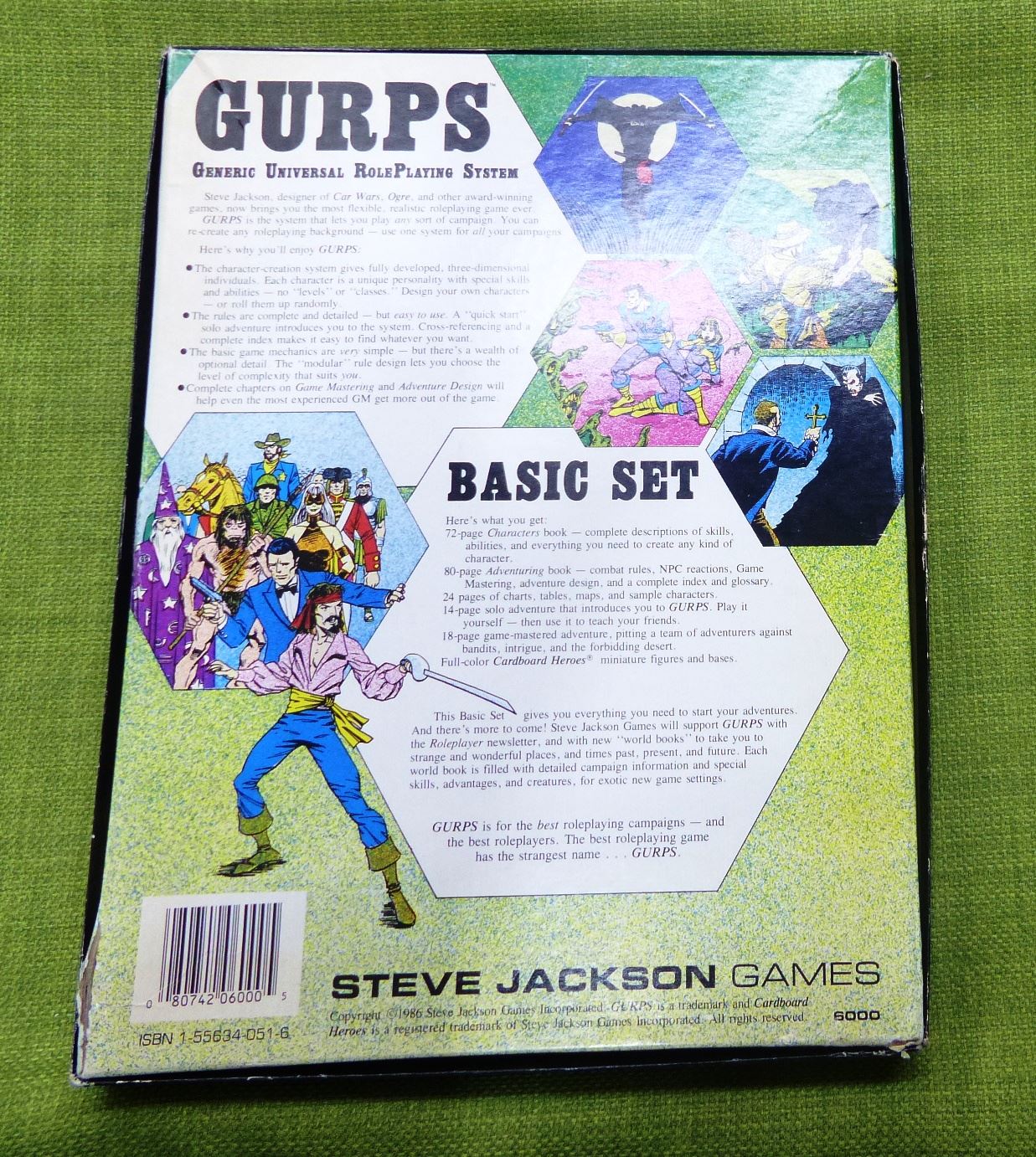 Steve Jacksons First Edition GURPS Basic Set #64
