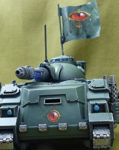 Deimos Pattern Predator Battle Tank Painted - Sons of Horus - Warhammer Horus Heresy #BD