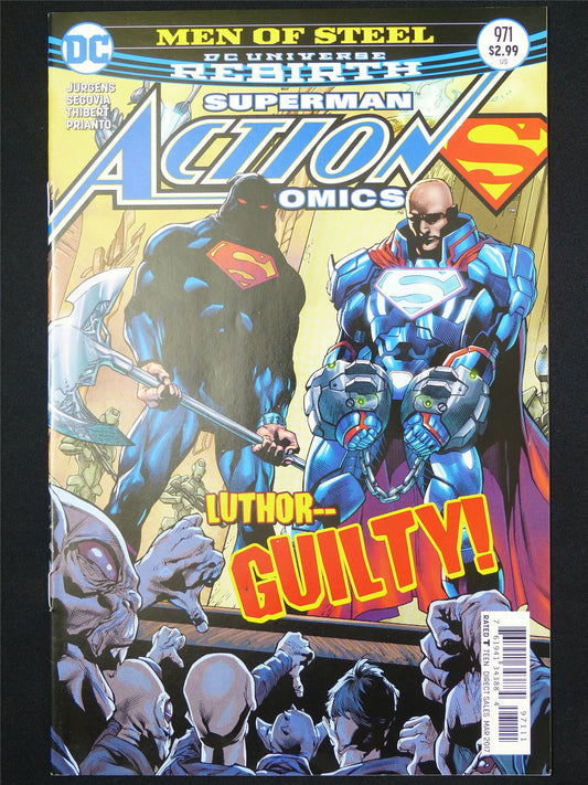 SUPERMAN Action Comics #971 Rebirth - DC Comic #1HO