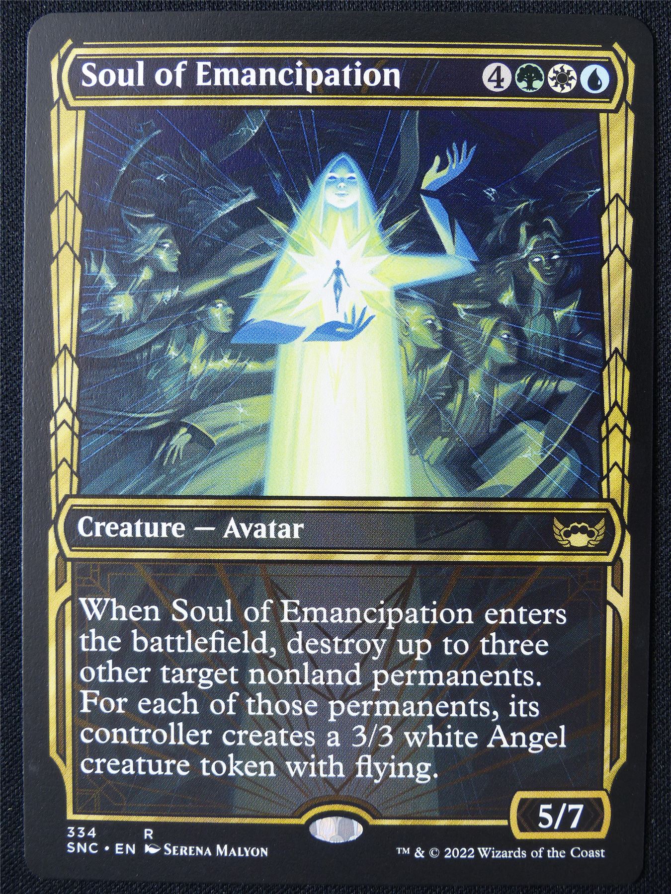 Soul of Emancipation Showcase - SNC - Mtg Card #1B7