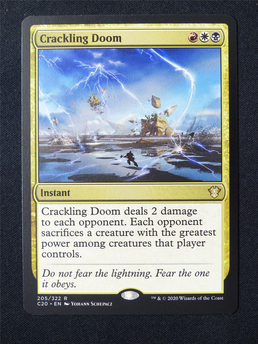 Crackling Doom - C20 - Mtg Card #5HF