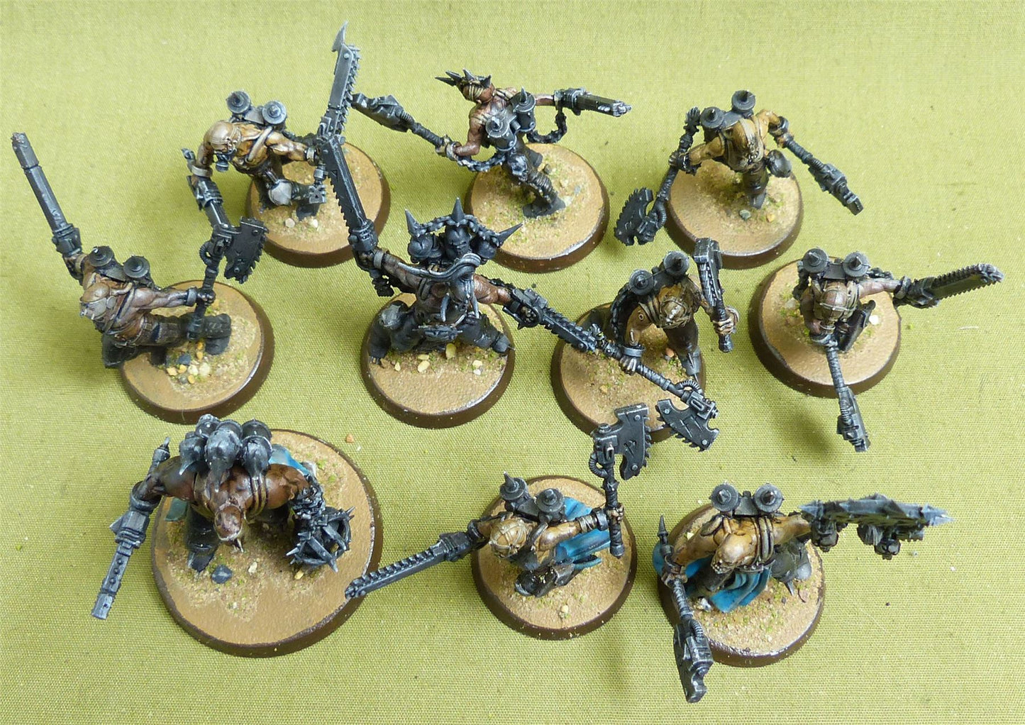 Jakhals painted - World Eaters - Warhammer 40K #2Q9