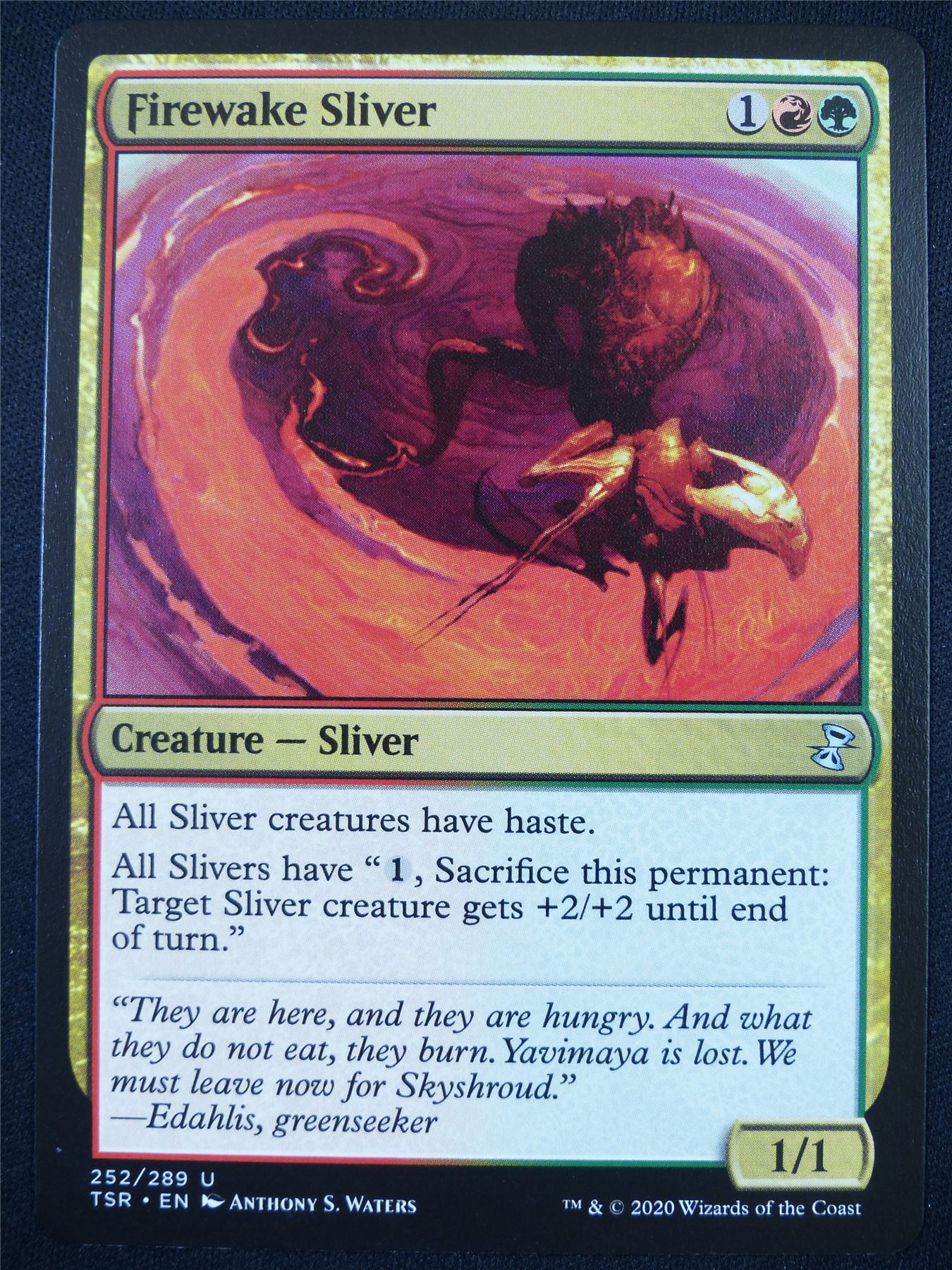 Firewake Sliver - TSR - Mtg Card #5C2