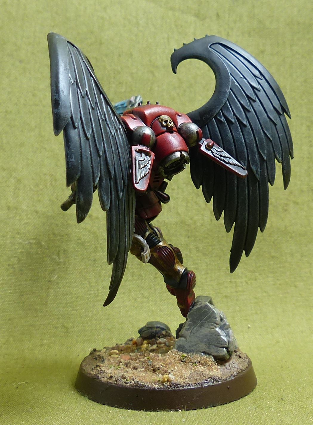 Astorath the Grim painted - Blood Angels - Warhammer 40K #5G