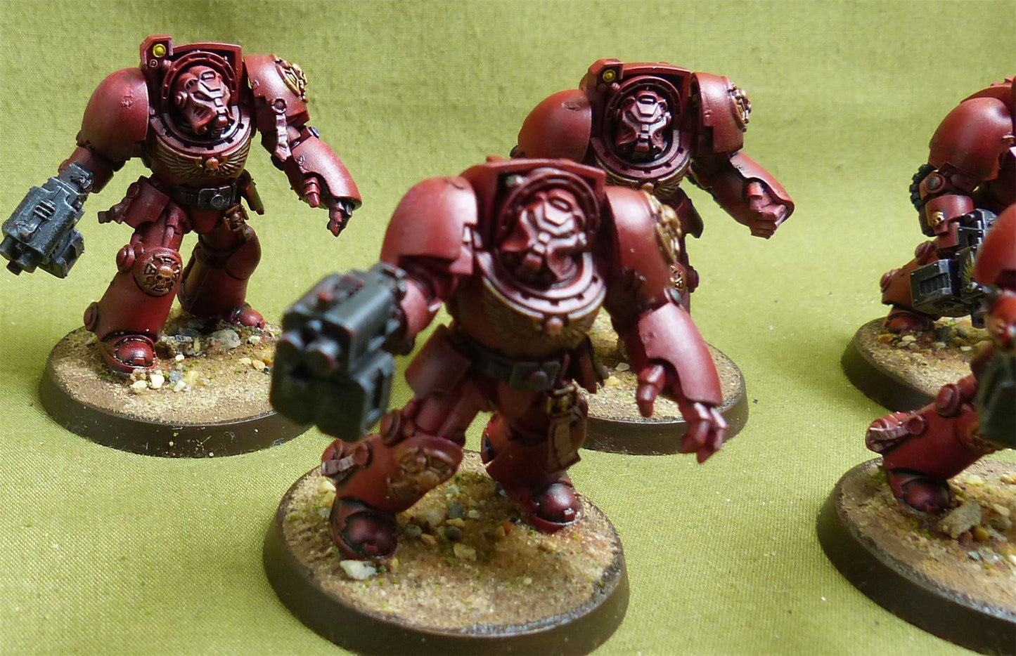 Terminator Squad painted - Blood Angels - Warhammer 40K #3YU