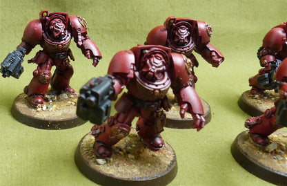 Terminator Squad painted - Blood Angels - Warhammer 40K #3YU