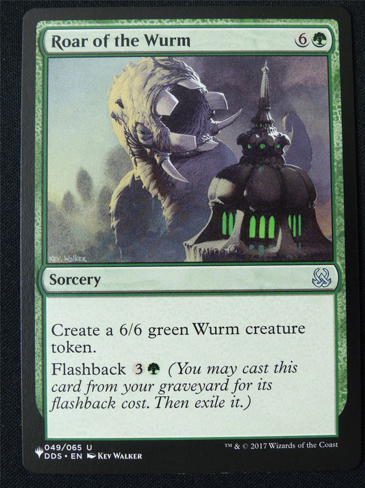 Roar of the Wurm - DDS - Mtg Card #2B1