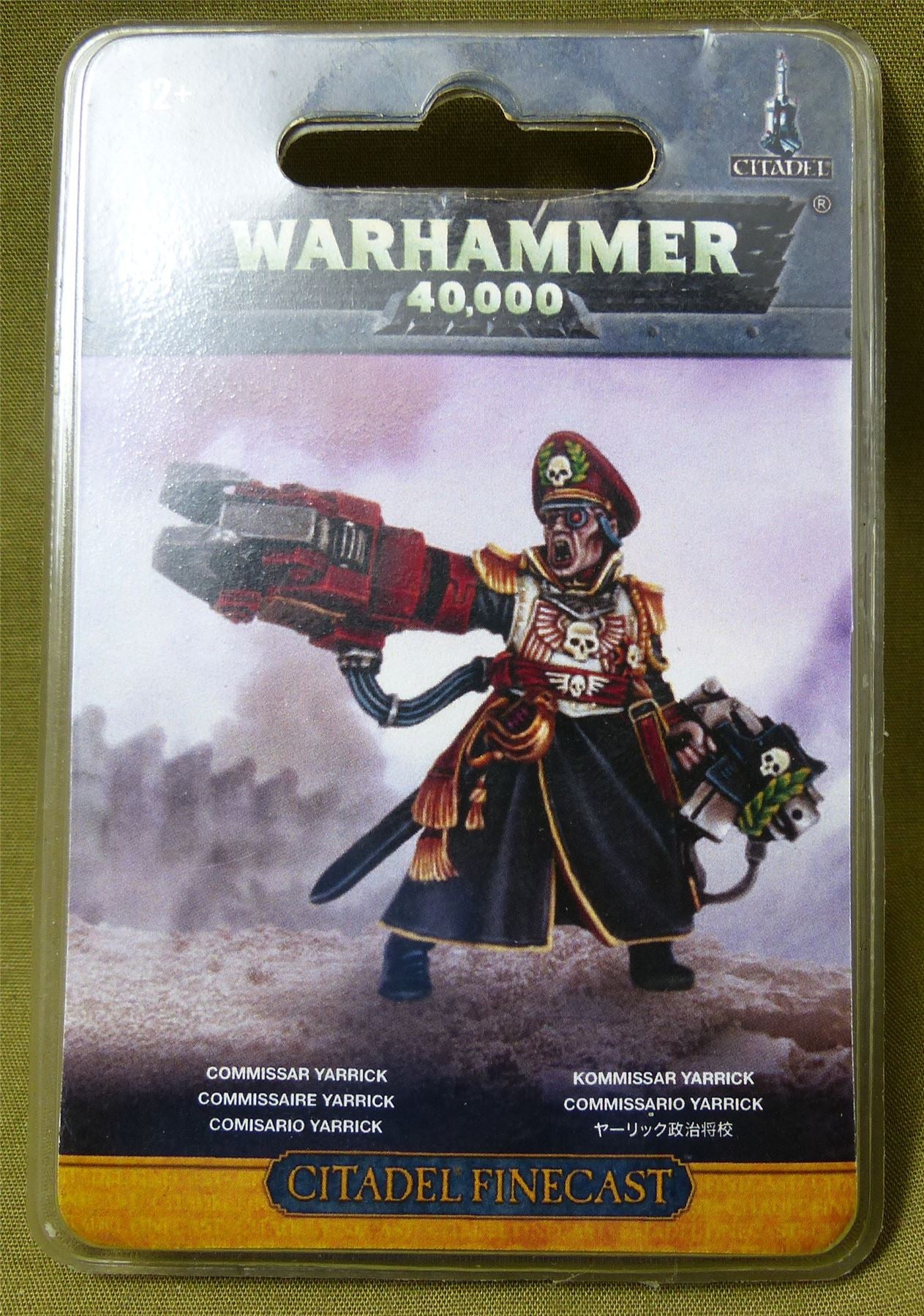 Comissar Yarrick Finecast OOP - Warhammer 40K #DO