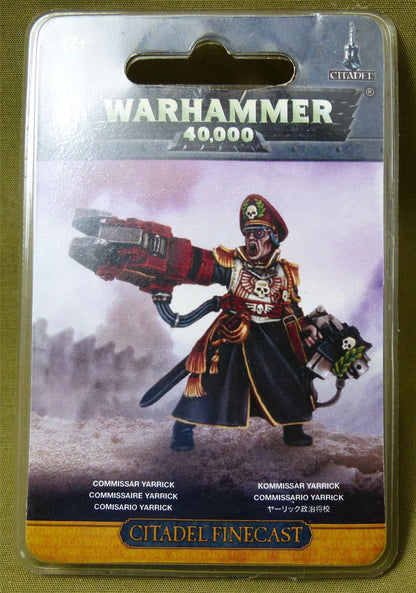 Comissar Yarrick Finecast OOP - Warhammer 40K #DO