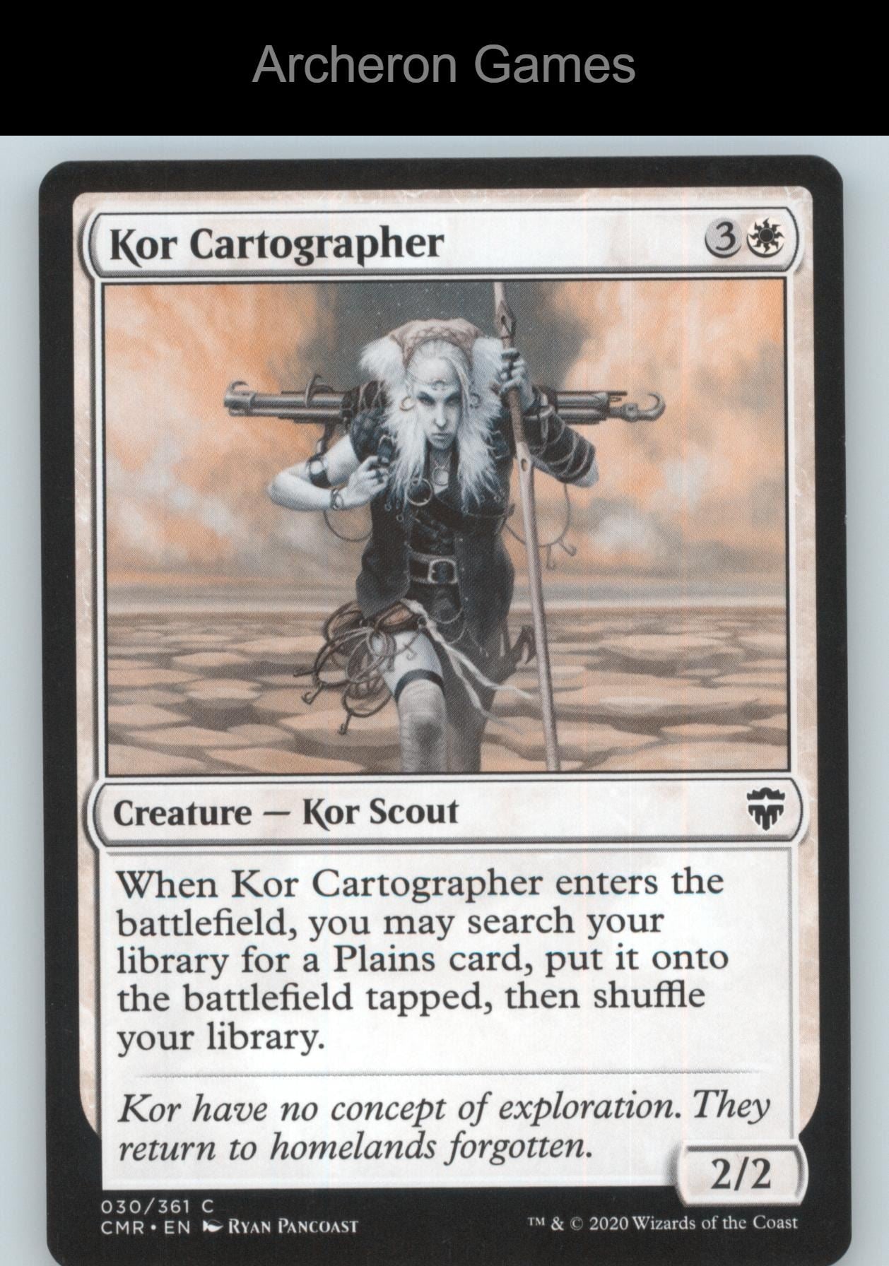 Kor Cartographer (30) 30 C MTG Card Commander Legends