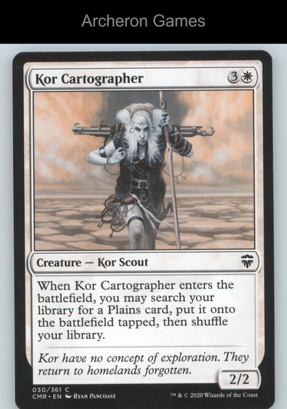Kor Cartographer (30) 30 C MTG Card Commander Legends