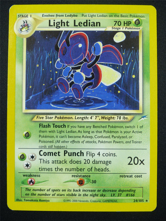Light Ledian 24/105 - Pokemon Card #5PG