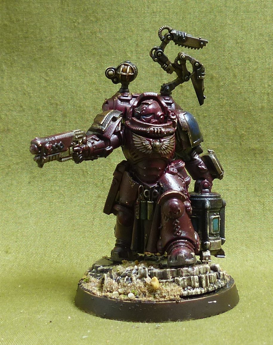 Apothecary Biologis painted - Blood Angels - Warhammer 40K #49V