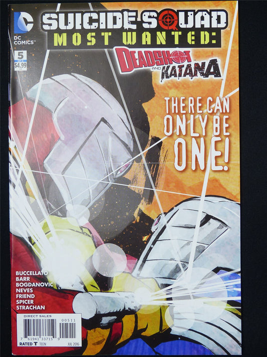 SUICIDE Squad: Most Wanted: Deadshot and Katana #5 - B&B DC Comic #83X