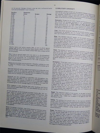 Space Opera: Ground & Air Equipment - Roleplay Booklet #2S6
