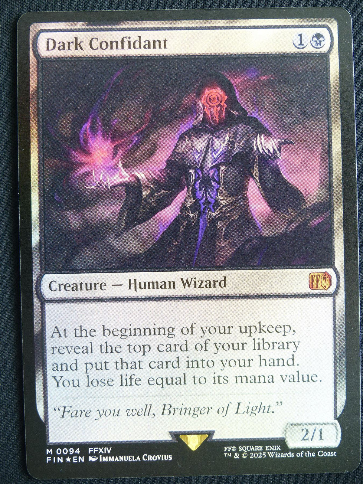 Dark Confidant Foil - FIN - Mtg Card #1ZC