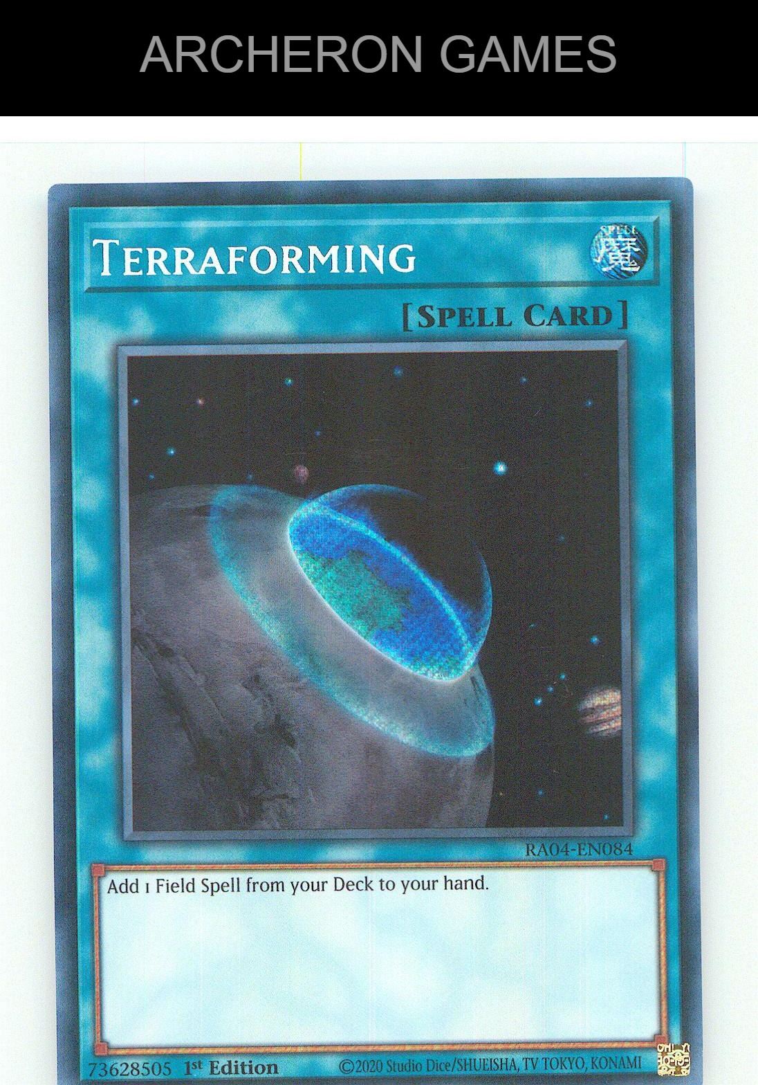 Terraforming (Secret Rare) SEC YUGIOH Card 1st Edition