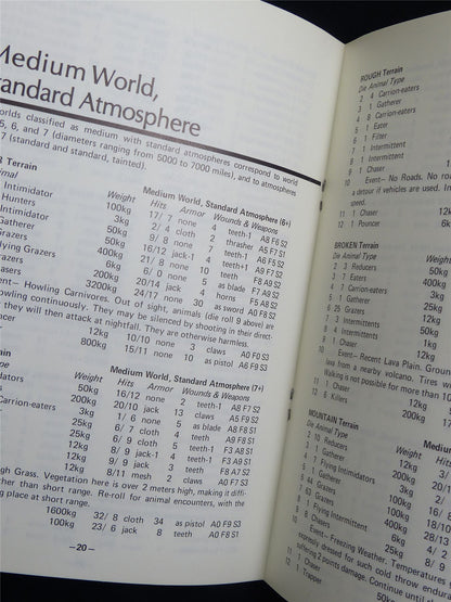 Traveller: Supplement 2 Animal Encounters - Roleplaying Booklet #2T5