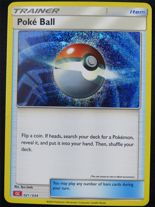 Poke Ball 021/034 Holo CLC - Classic Pokemon Card #4AQ