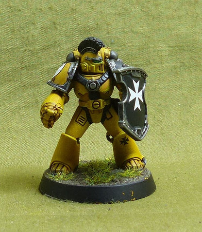Centurion Conversion painted - Imperial Fists - Warhammer Horus Heresy #2N9