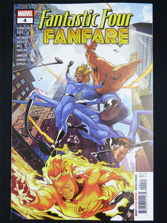 FANTASTIC Four Fanfare #4 - Oct 2025 Marvel Comic #3NG
