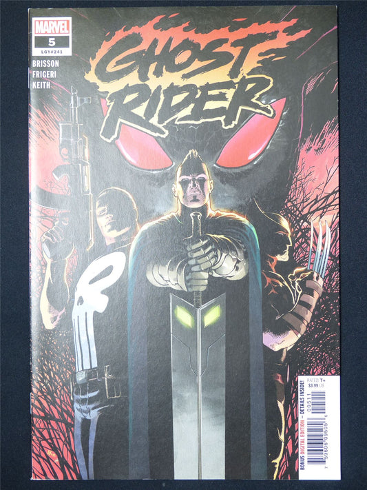 GHOST Rider #5 - B&B Marvel Comic #8HX