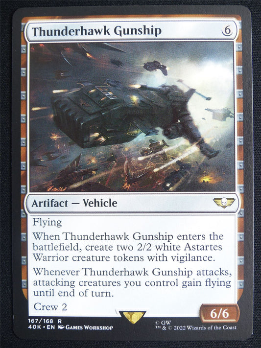 Thunderhawk Gunship - 40K - Mtg Card #4L7
