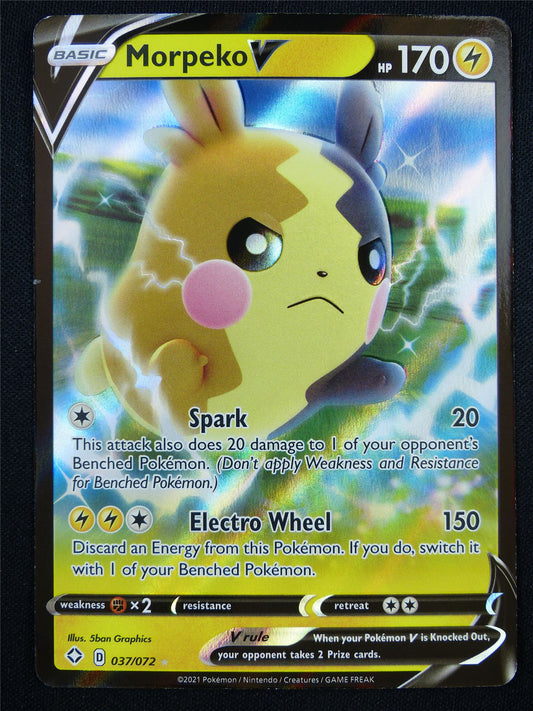 Morpeko 037/072 Holo - Pokemon Card #238