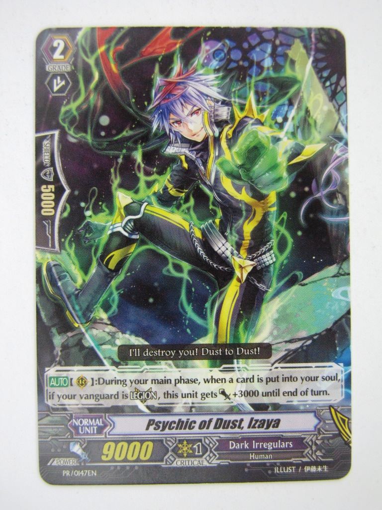 Vanguard Promo Cards: PSYCHIC OF DUST, IZAYA # 13H91