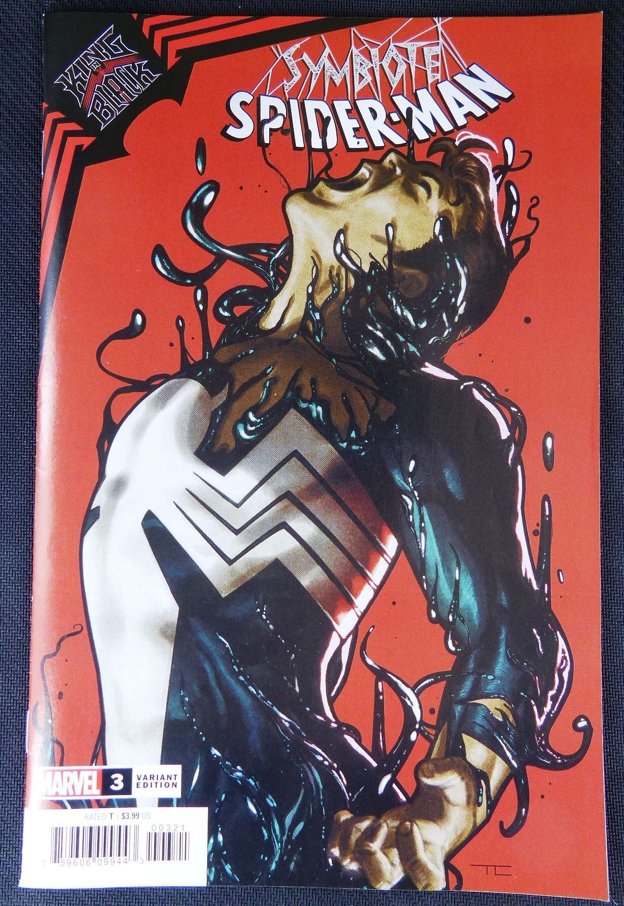 Symbiote SPIDER MAN #3 Variant Cvr - Marvel Comics #1KI