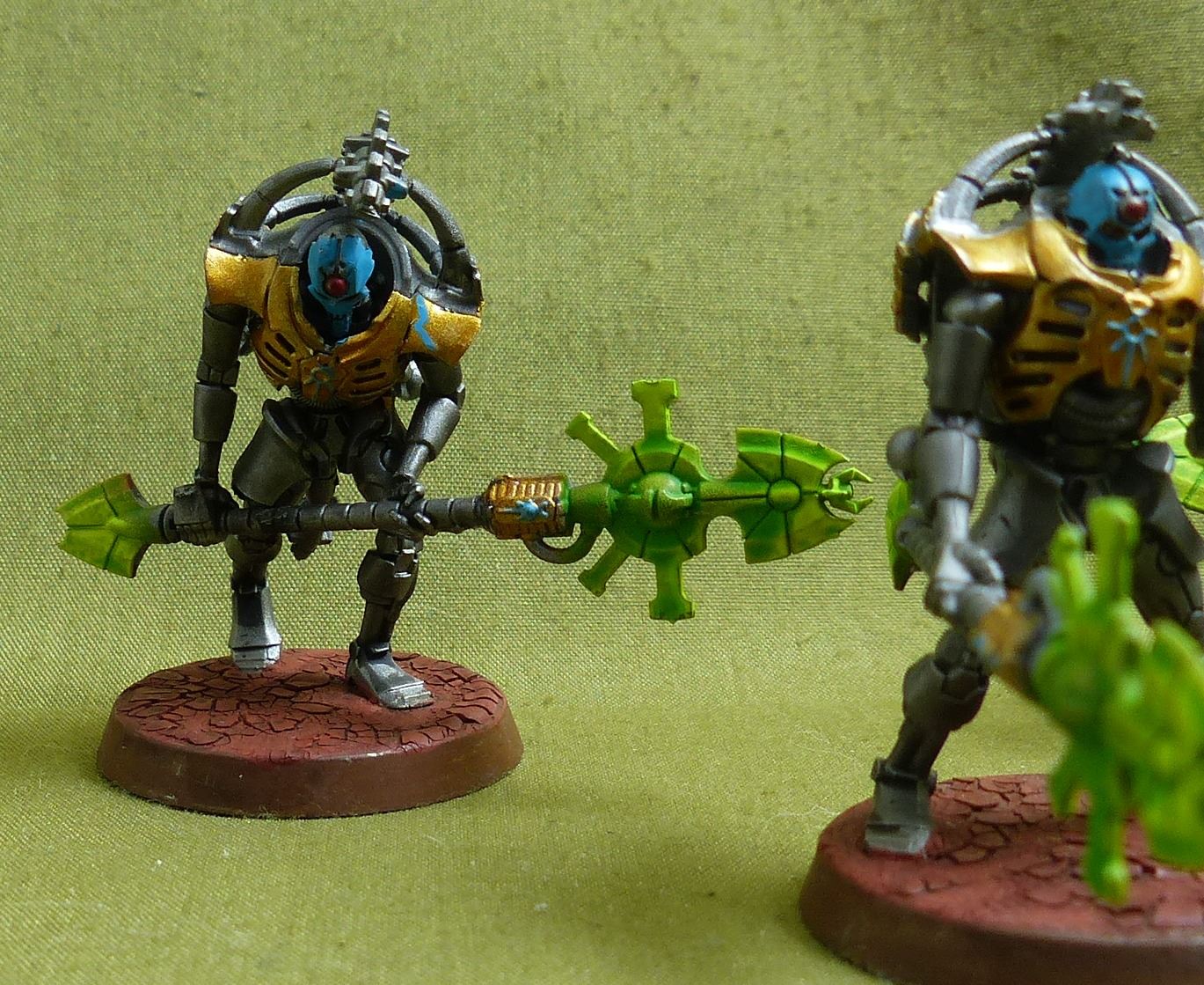 Triarch Praetorians painted - Necrons - Warhammer 40K #2D9