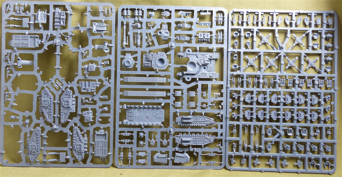 Solar Auxilia Combat Force part built - Warhammer Imperialis #17V
